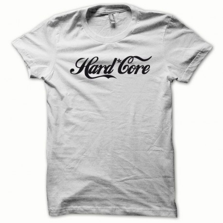 Tee shirt Hard Core Noir/Blanc