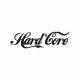 Tee shirt Hard Core Noir/Blanc