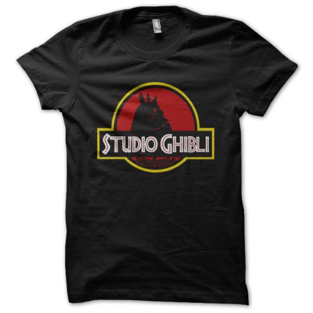 shirt hombre vitruvio of Studio Ghibli black