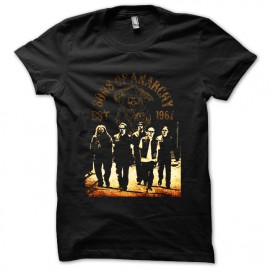 tee shirt sons of anarchy  noir