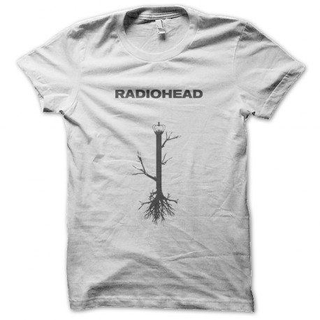 Radiohead white shirt