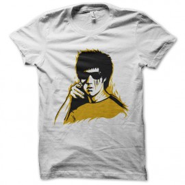 camisa blanca de Bruce Lee