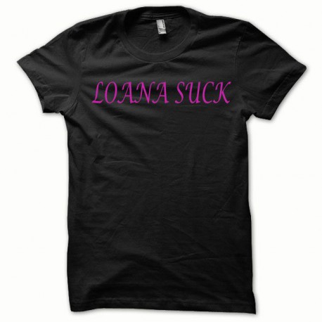 Shirt Loana Suck pink / black