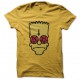bart simpson t-shirt Satanist yellow