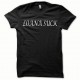 Tee shirt Loana Suck blanc/noir