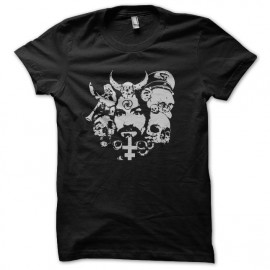 charles manson black shirt Satanist