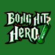 shirt bong hit green hero