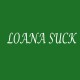 Loana Suck t-shirt white / green bottle