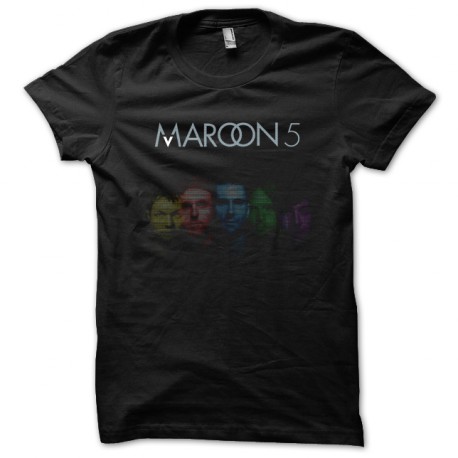 shirt Maroon 5 Black