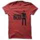 the walking dead t-shirt red