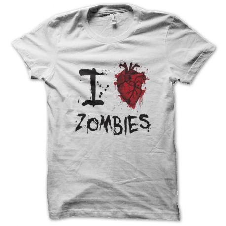 own I love zombie white