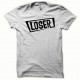 Tee shirt Loser noir/blanc