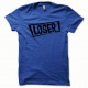 Loser camiseta negro / real