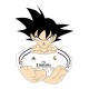 Goku camisa blanca real madrid