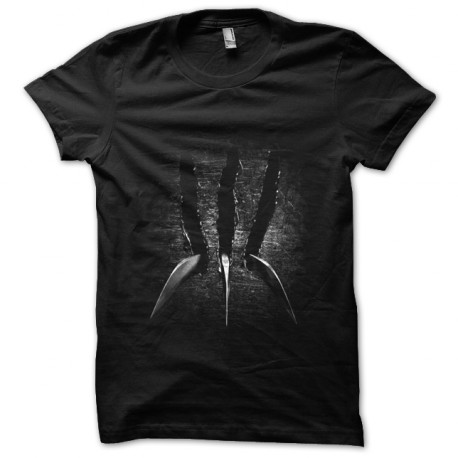 camisa de Wolverine garra negro