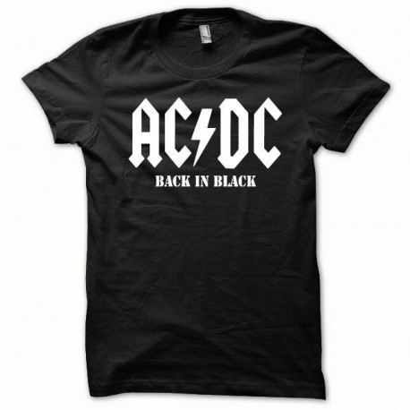 ACDC T-shirt White / Black