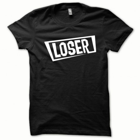 Loser camiseta blanca / negro