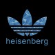 camiseta del negro de la camisa de Heisenberg