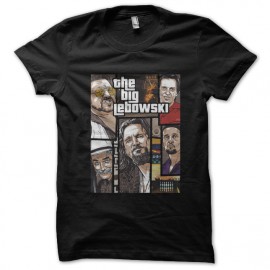 camisa de la gran gta negro lebowski