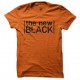 tee shirt the new black orange