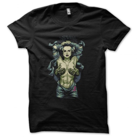 shirt bride of frankenstein black