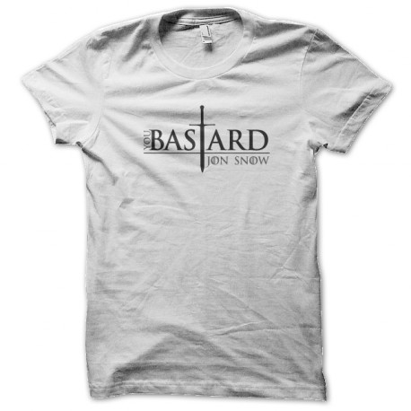 shirt white bastard Jon Snow
