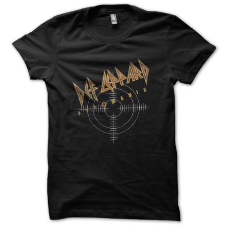 Def Leppard shirt black pyromania