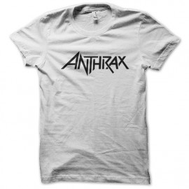 tee shirt Anthrax blanc