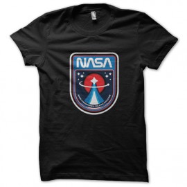 black tee shirt NASA