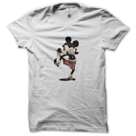 camiseta blanca mickey mouse