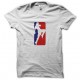 tee shirt boxing logo blanc