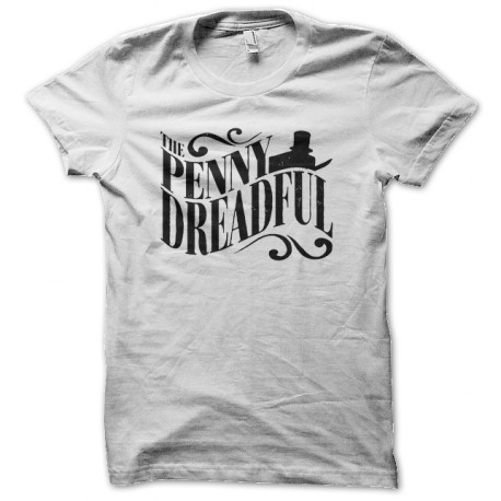 white tee shirt penny dreadful logo