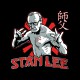 camisa de Stan Lee vs Bruce Lee Negro