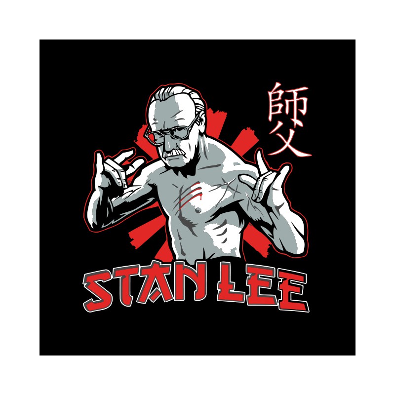 stan lee shirt vs bruce lee black