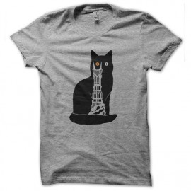 camisa de gato gris Sauron mordor