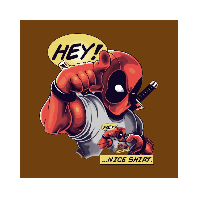 Rare brown shirt deadpool