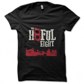 black tee shirt the eight hatefull