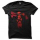 camiseta del negro de la camisa Deadpool