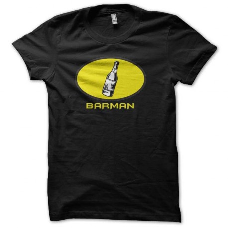 camarero camiseta oscura parodia batman