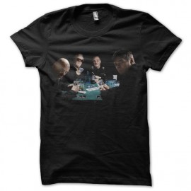 the stranglers black poker t-shirt