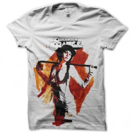 tee shirt orange mecanique acquarelle