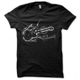 tee shirt gibson guitare 