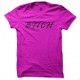 bitch t-shirt pink
