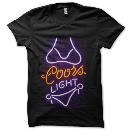 t-shirt coors light beer