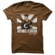 ip man Brown t-shirt