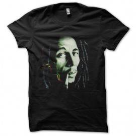 tee shirt bob marley sepia