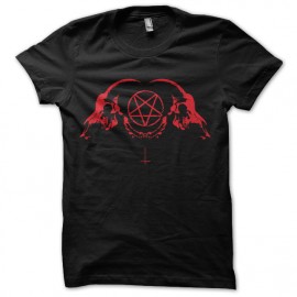tee shirt pentagrame satanique