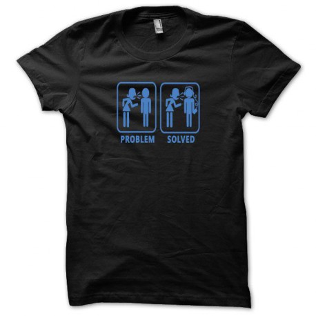 Problem Solved t-shirt blue / black