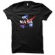 tee shirt nasa ovnis noir