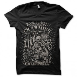 tee shirt charming moto rally